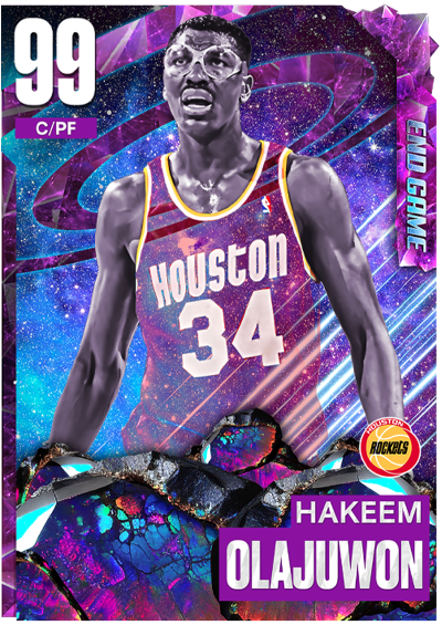 NBA 2K23 | 2KDB Custom Card (ENDGAME - Hakeem Olajuwon)