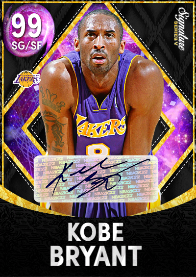 NBA 2K22 | 2KDB Custom Card (rest in peace mamba)