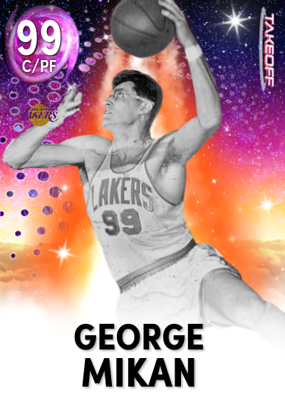 NBA 2K25 | 2KDB MyTEAM NBA 2K Custom Card (george mikan) by yeetus