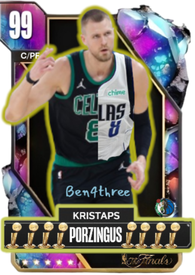 NBA 2K24 | 2KDB Custom Card (Full set In comments)