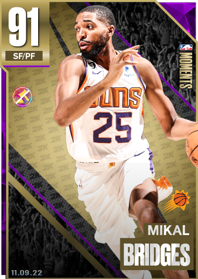 NBA 2K23 | 2KDB Custom Card (Mikal Bridges)