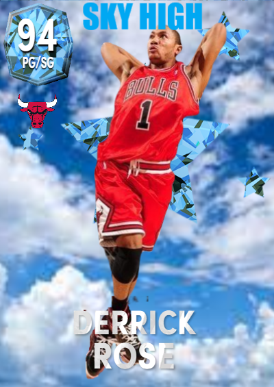Diamond Sky High Derrick Rose