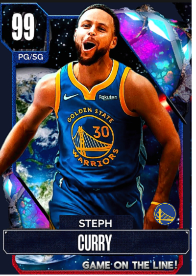 NBA 2K24 | 2KDB Custom Card (Game on the line Steph of iggy)