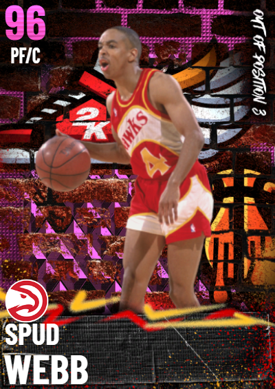 NBA 2K22  2KDB Custom Card (Spud Webb)