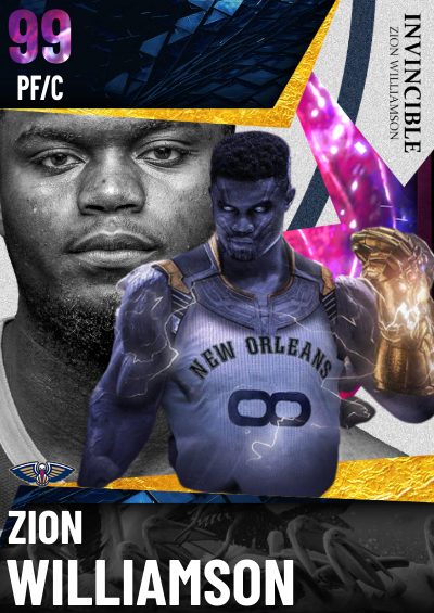 NBA 2K21 | 2KDB Custom Card (zion williamson)