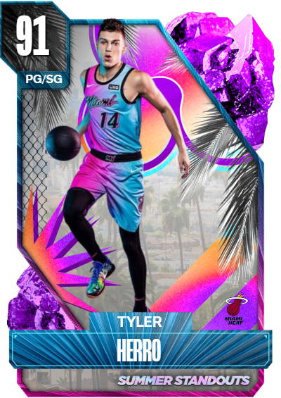 NBA 2K24 | 2KDB Custom Card (Tyler Herro summer standout)