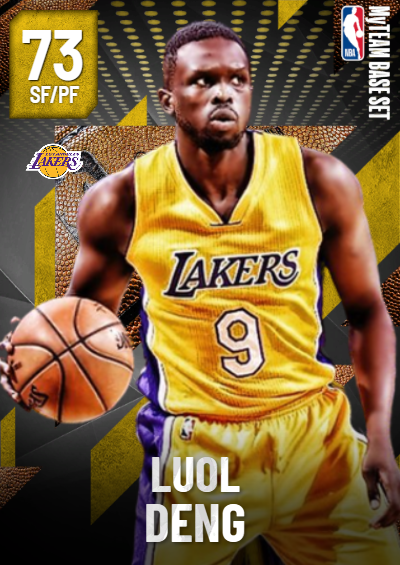 NBA 2K22 | 2KDB Custom Card (luol DENG)