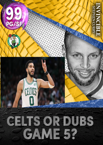 Who is going to win game 5 Celts or Dubs?