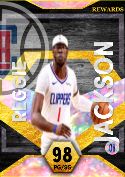 NBA 2K23  2KDB Custom Card (Reggie Jackson)