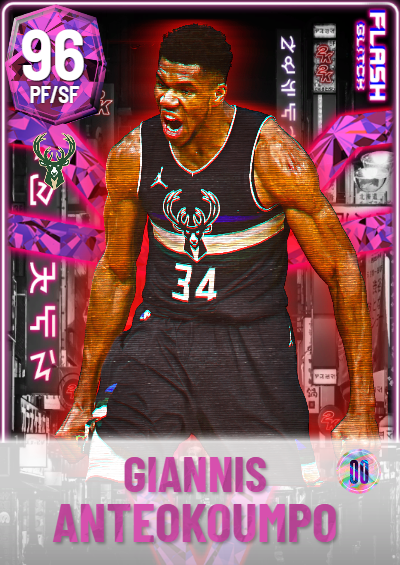 NBA 2K22 | 2KDB Custom Card (gitch giannis thanks to JCB2k for helping ...