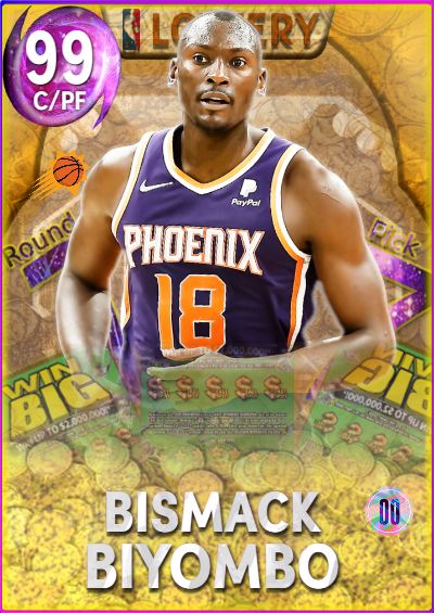 NBA 2K22 | 2KDB Custom Card (Bismack Biyombo)