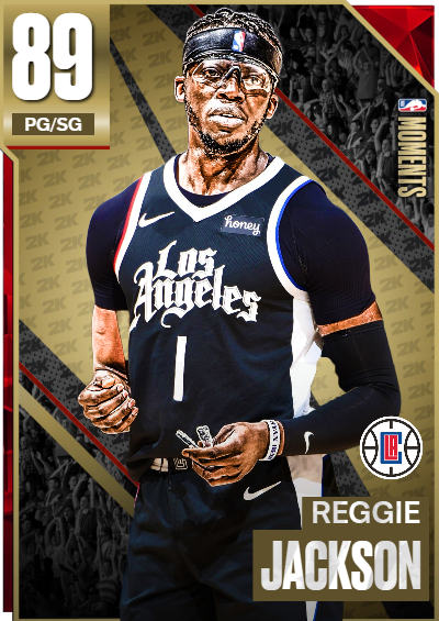 NBA 2K23  2KDB Gold Reggie Jackson (76) Complete Stats