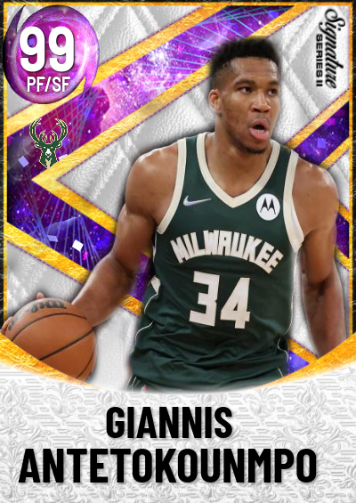 NBA 2K22 | 2KDB Custom Card (Giannis Antetokounmpo )