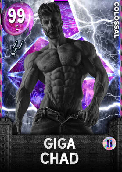 NBA 2K22  2KDB Custom Card (GIGA CHAD)