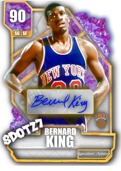 Bernard King Sig Series