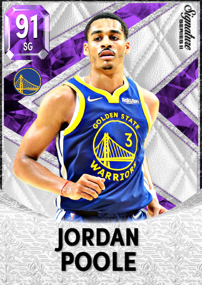 NBA 2K22 | 2KDB Custom Card (J Poole sig)