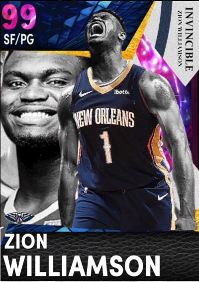 NBA 2K21 | 2KDB Custom Card (Invincible Zion Williamson )