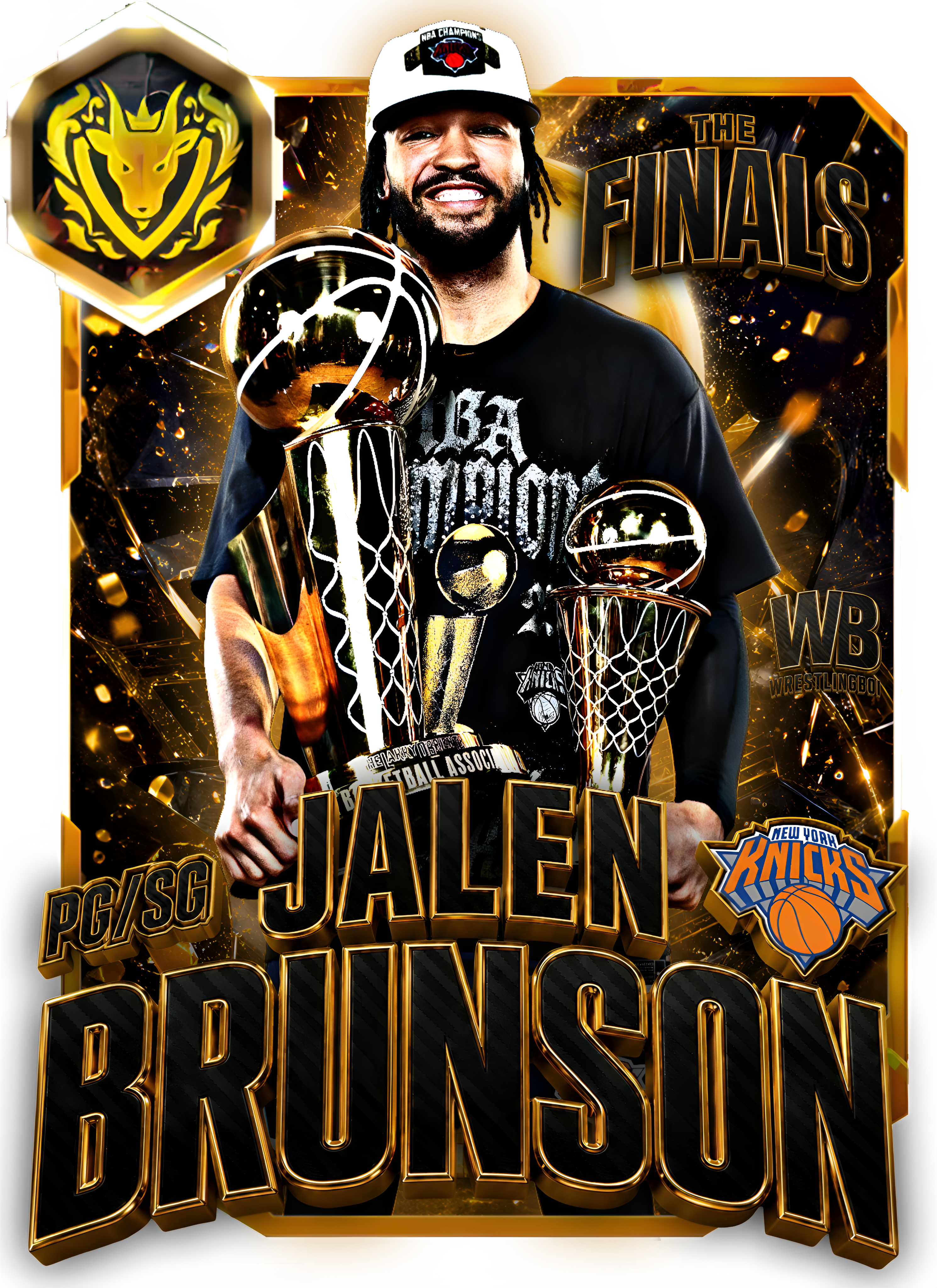 Knicks in 5 (Finals G5 Championship Card)