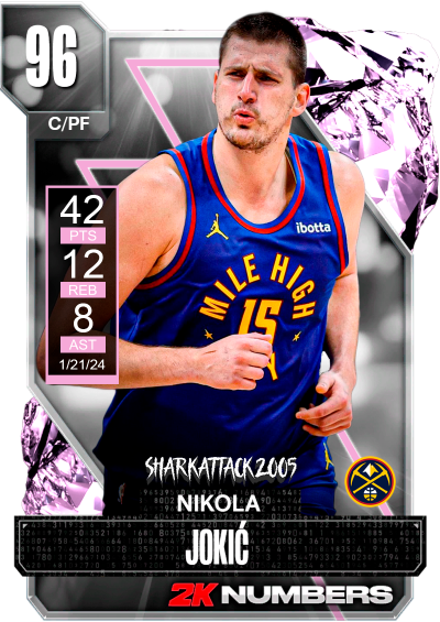 NBA 2K24 | 2KDB Custom Card (Nikola Jokić)