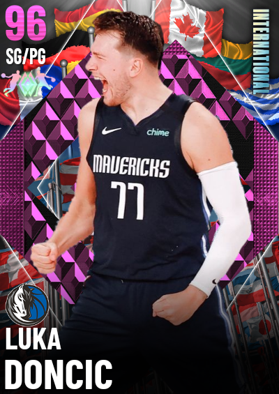 NBA 2K21 | 2KDB Custom Card (Pink Diamond Luka Doncic)