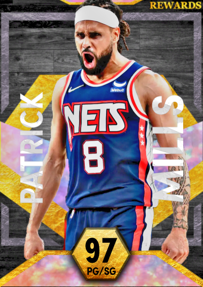 NBA 2K22 | 2KDB Custom Card (We need a new patty mills card)