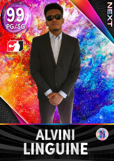Alvini in a suit