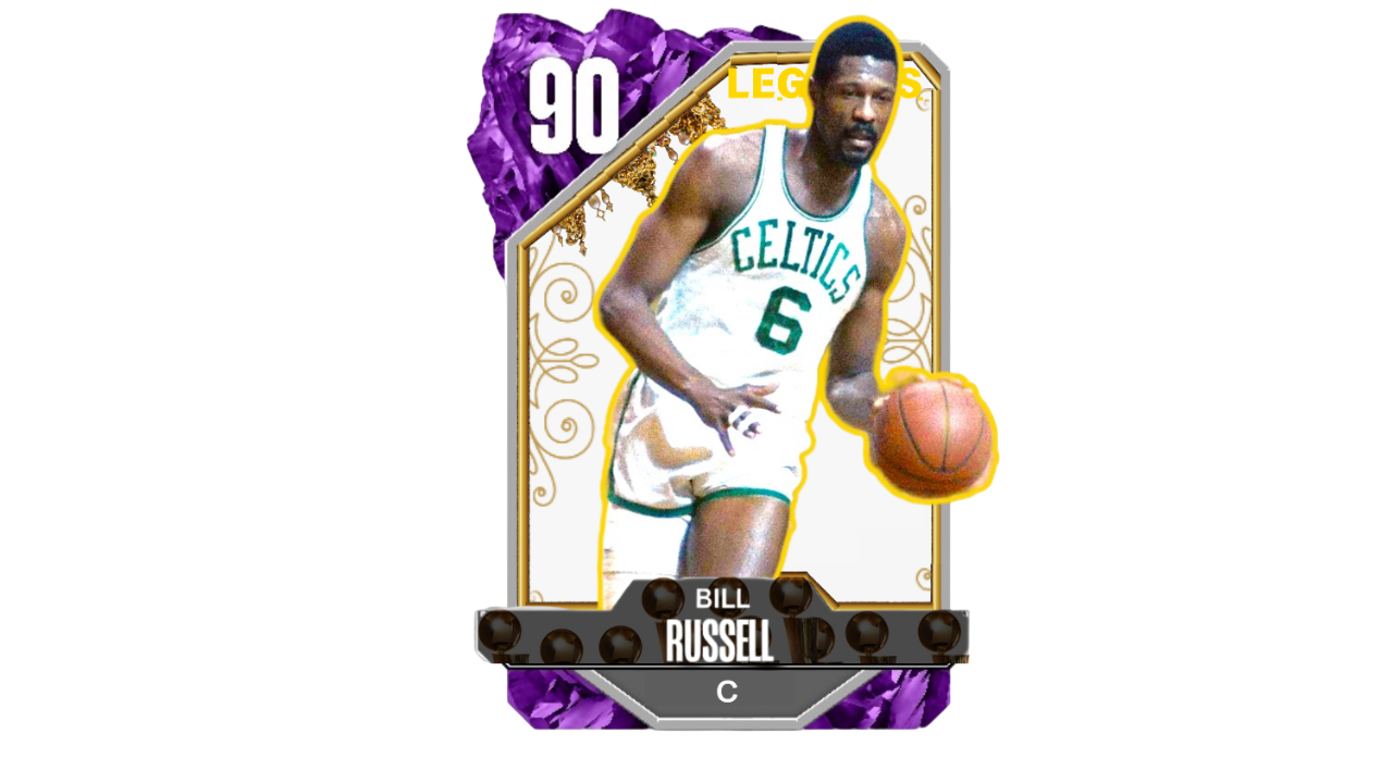 first 2k25 card legends bill russell