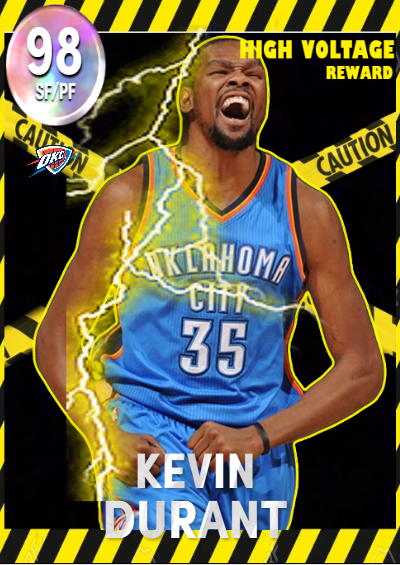 GO High Voltage Collection Reward Kevin Durant