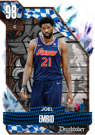 Joel embid card