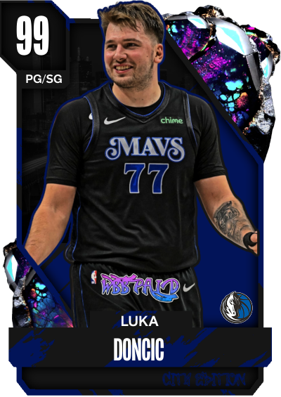 NBA 2K24 | 2KDB Custom Card (Luka Doncic CITY EDITION)