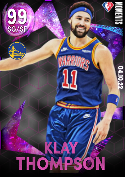 NBA 2K22 | 2KDB Custom Card (Klay Thompson)