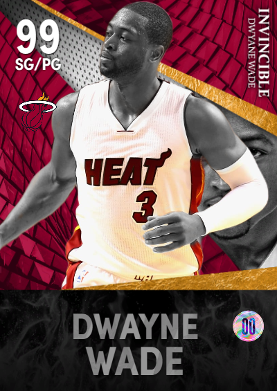 NBA 2K22 | 2KDB Custom Card (dwayne wade invincible)