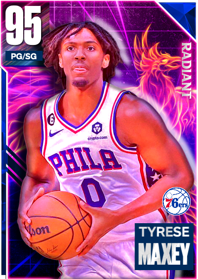 NBA 2K23 | 2KDB Custom Card (Tyrese Maxey)