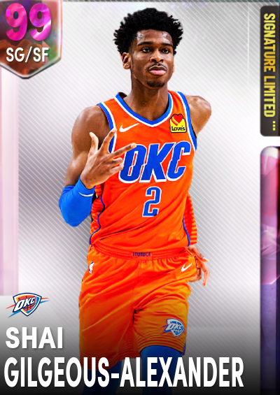 NBA 2K21 | 2KDB Custom Card (Shai Gilgeous-alexander)