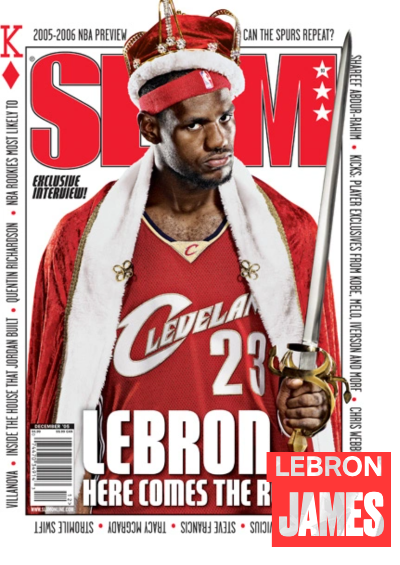 slam lebron