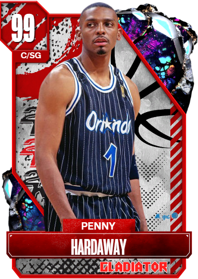 2KDB MyTEAM Database | NBA 2K Custom Card (Penny Hardaway) by