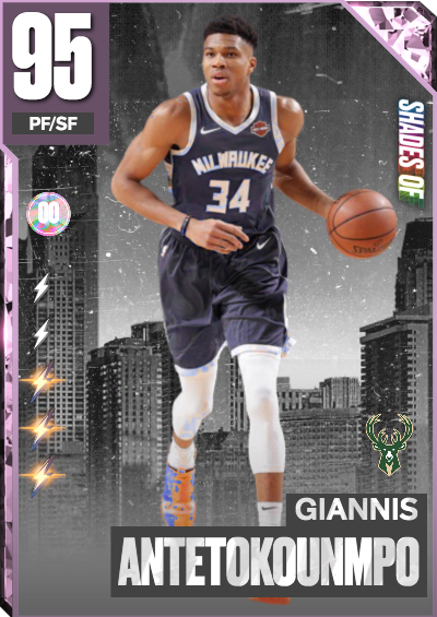 NBA 2K22  2KDB Custom Card (Giannis Signature Evo (Rookie Giannis))