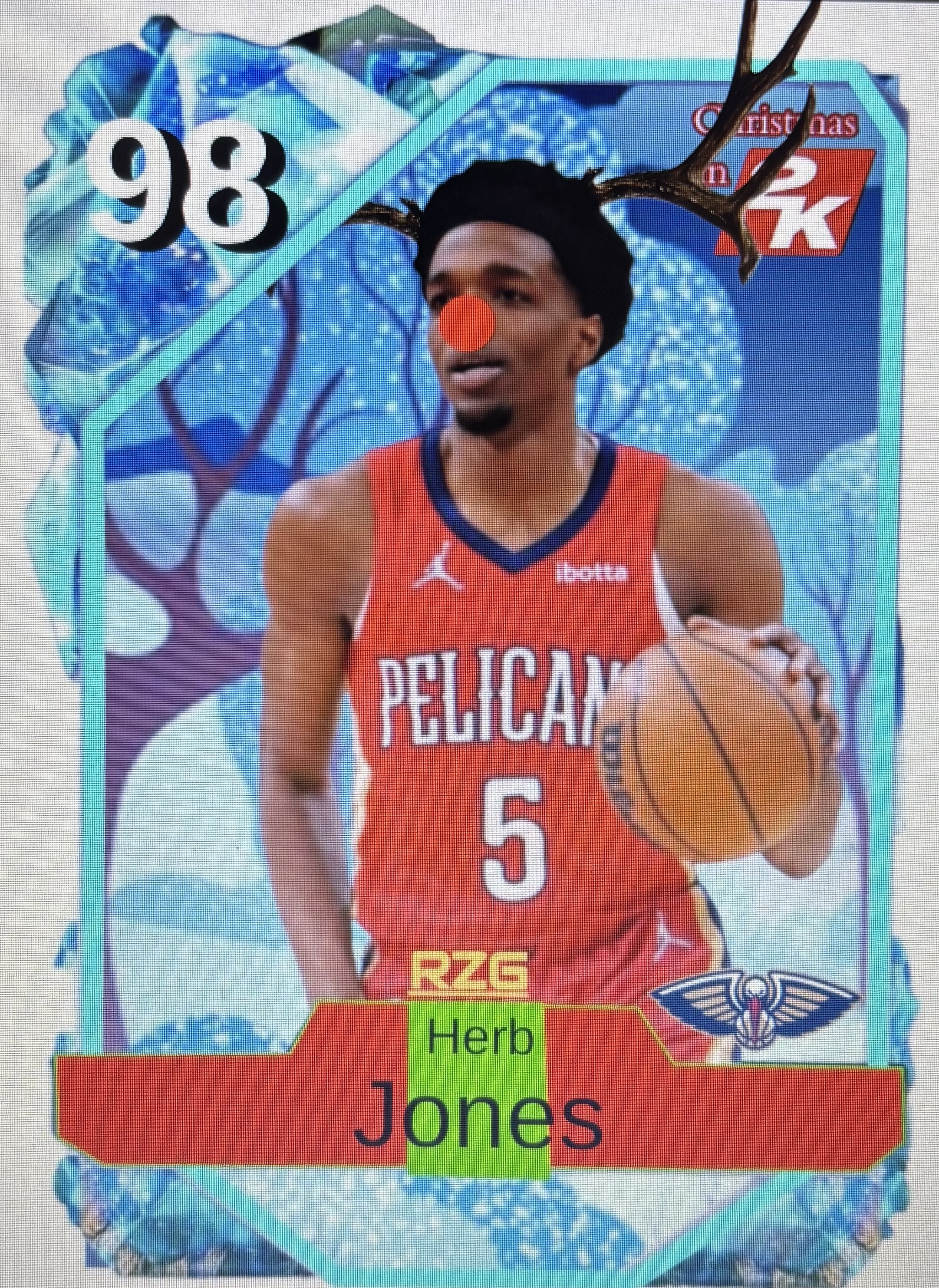 Christmas in 2K Rudolf Herb Jones 