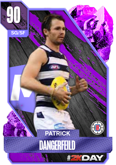 afl patrick dangerfeild card art