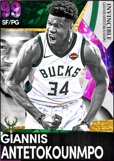 NBA 2K21 | 2KDB Custom Card (Invincible Giannis by me.)