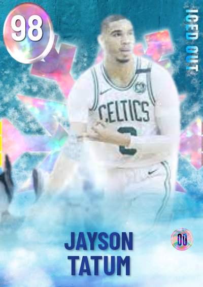 Iced out Jayson Tatum