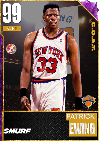 NBA 2K23 | 2KDB Custom Card (GOAT Patrick Ewing )