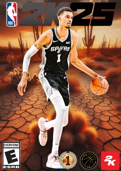 Victor Wemby 2k25 Cover