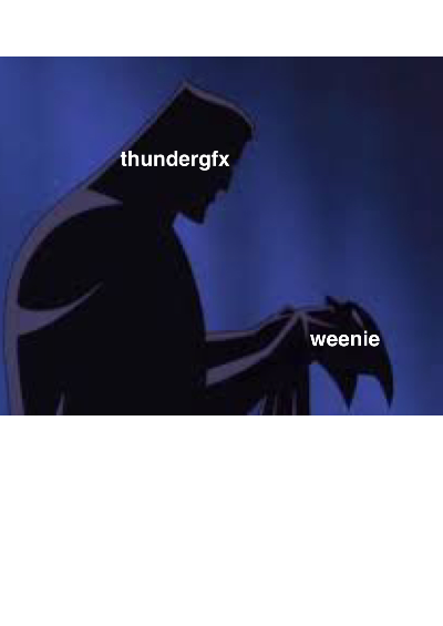 i am weenie.