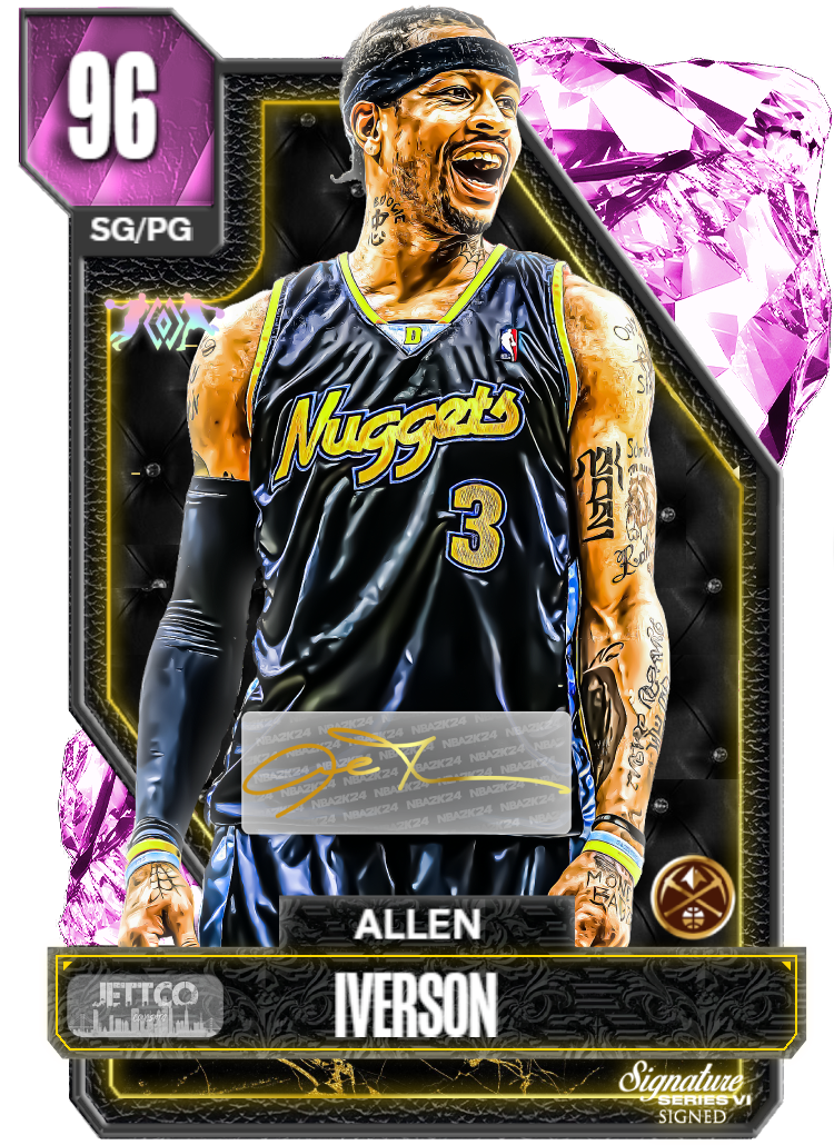 NBA 2K24 | 2KDB Custom Card (repost bc i forgot sig)