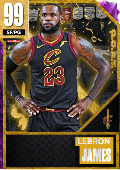 NBA 2K23 | 2KDB Custom Card ('18 LeBron James)