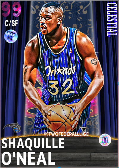 NBA 2K21 | 2KDB Custom Card (Celestial Shaquille O'Neal)