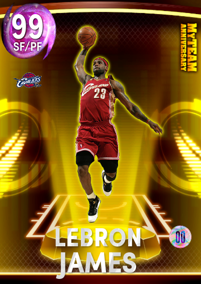 LeBron James MyTeam Anniversary