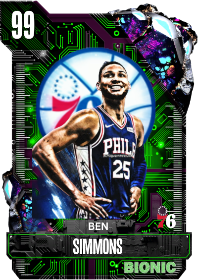 NBA 2K24 | 2KDB Custom Card (Ben simmons)