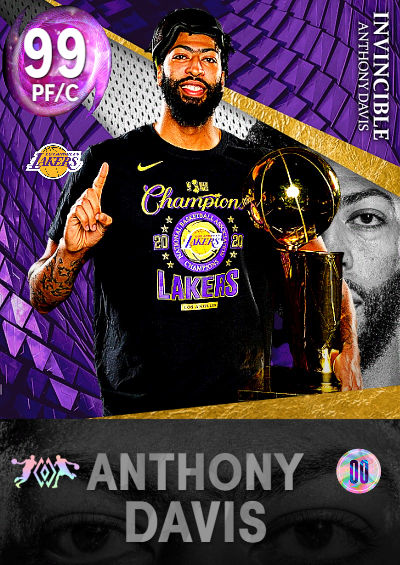 NBA 2K22 | 2KDB Custom Card (AD a champion)